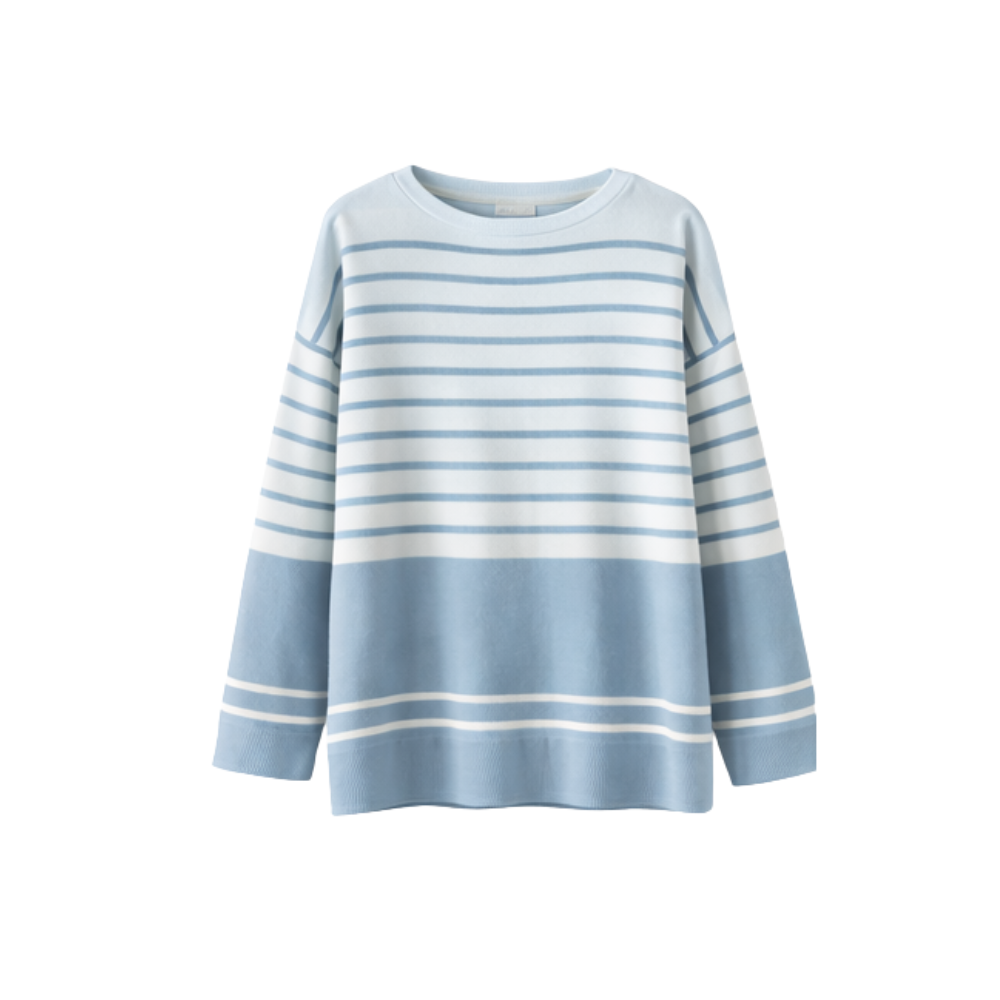 Jersey rayas azul
